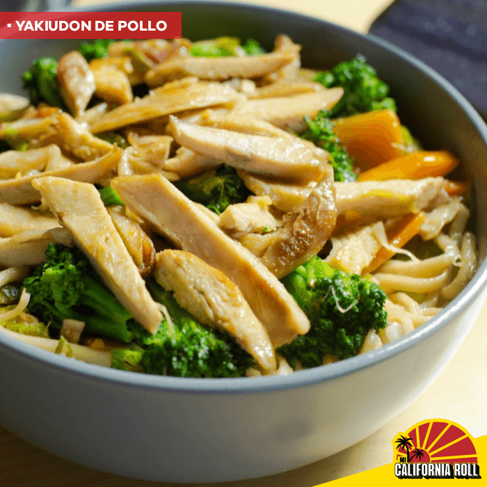 Yakiudon de Pollo Cama Yakimeshi
