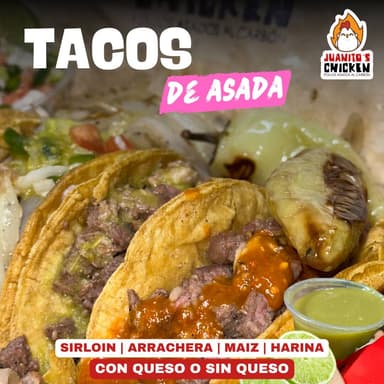 Tacos de Sirloin