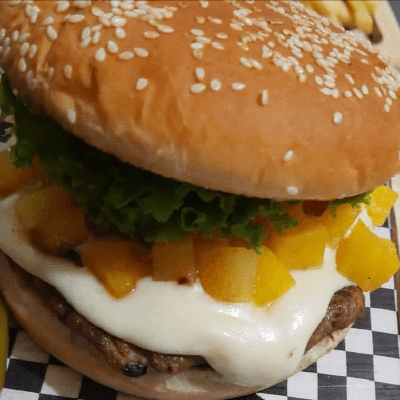 Hamburguesa Hawaiana