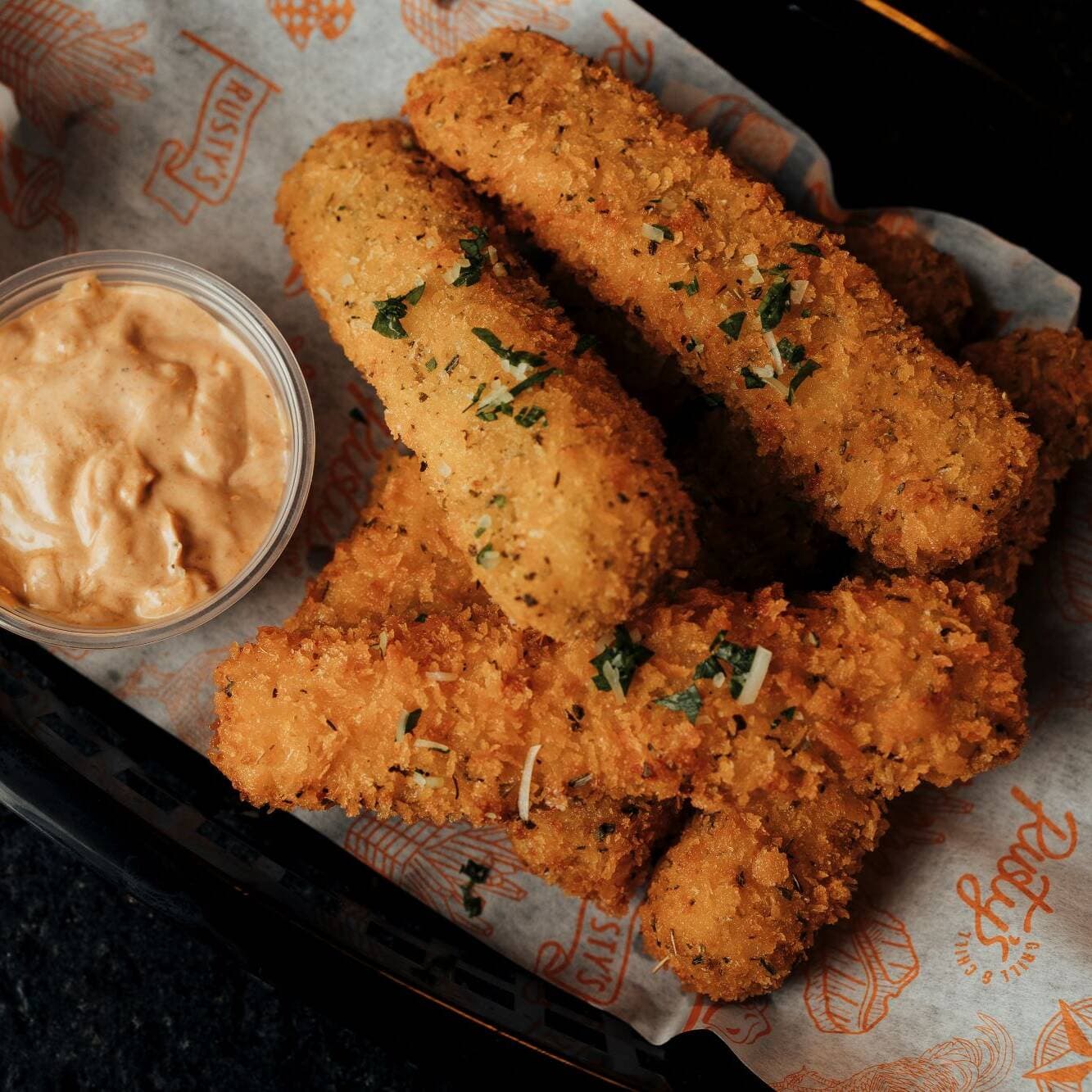 Mac & Cheese con Fingers