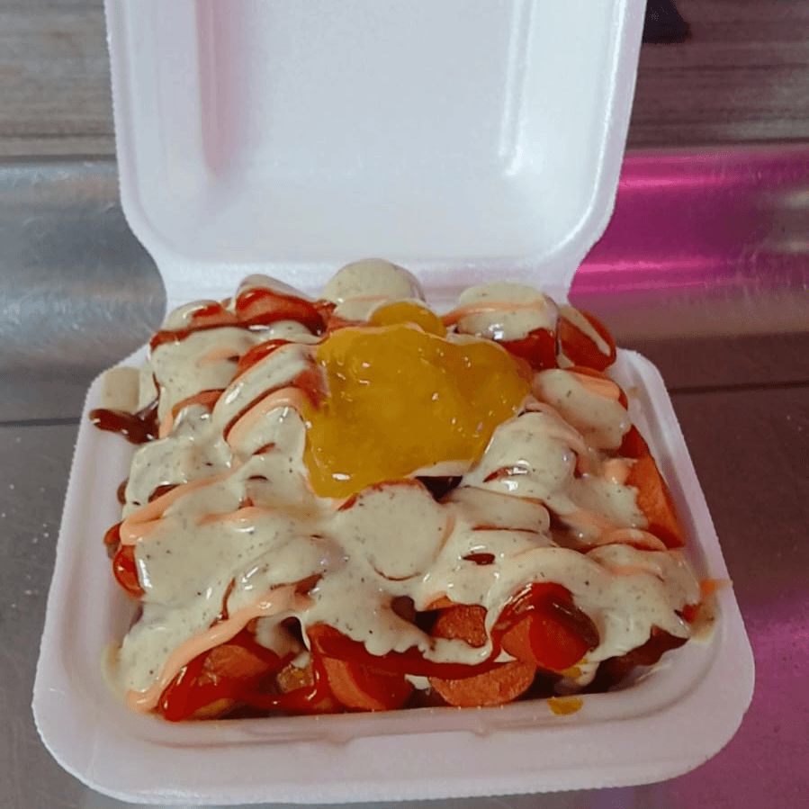 Salchipapa para 2