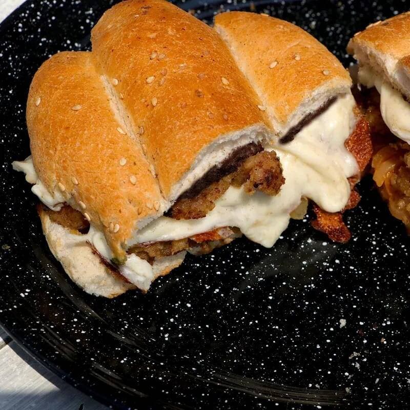 TORTA DE MILANESA CON QUESILLO