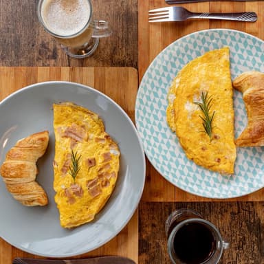 2 Combo Omelette Maduro Tocineta