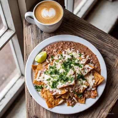 Chilaquiles con Cafecito