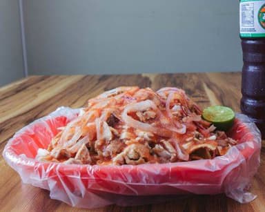 Taco dorado de buche