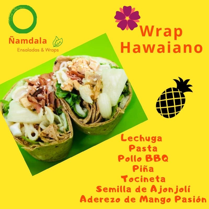 Wrap Hawaiano Promo😍