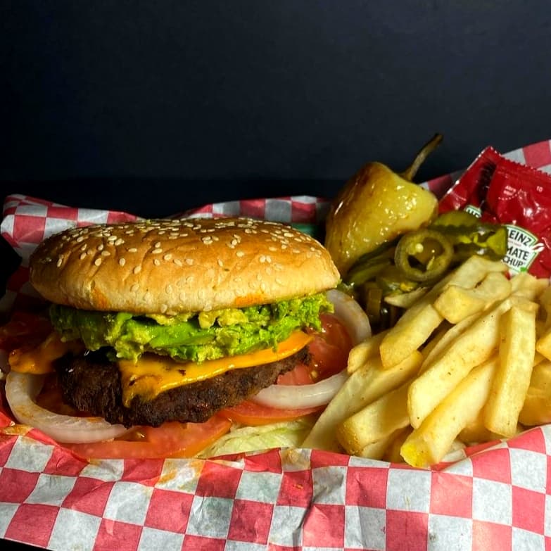 HAMBURGUESA GUACAMOLE