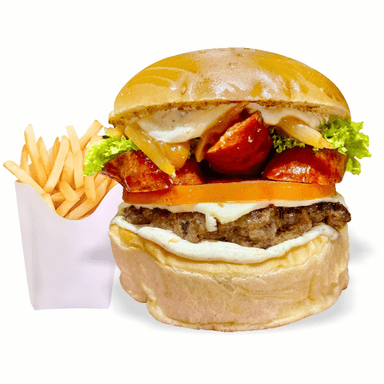 Combo Hamburguesa Porky