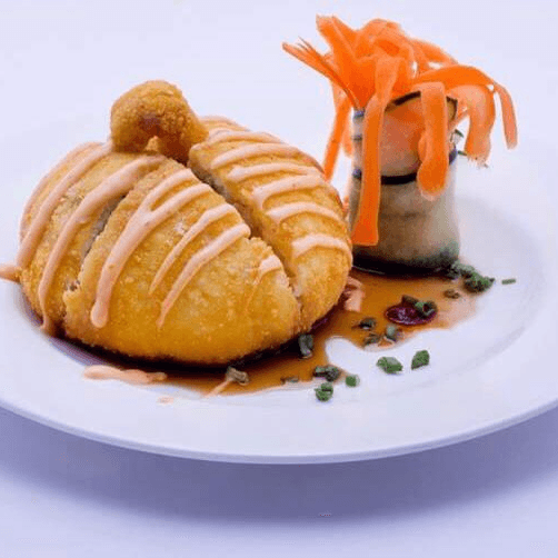 Bola de Arroz Con Camarón