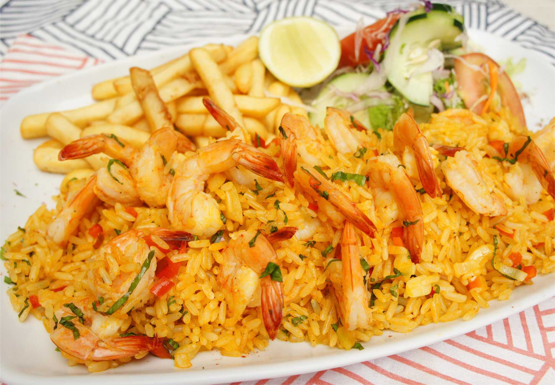 Arroz con Camarones