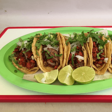 Orden de 5 tacos de chorizo