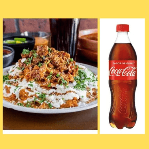 COMBO BIRRIAQUILES + COCA-COLA