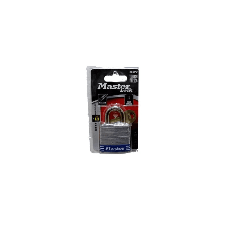 CANDADO MASTER 3ESPD GANCHO CORTO ML065