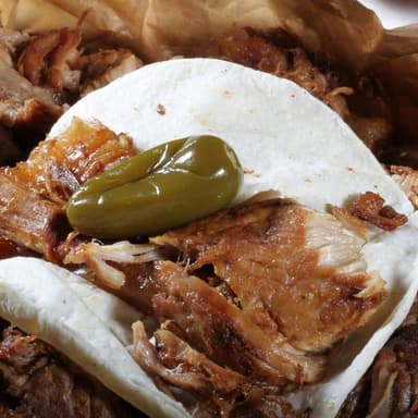 Un Cuarto de Carnitas de Cerdo