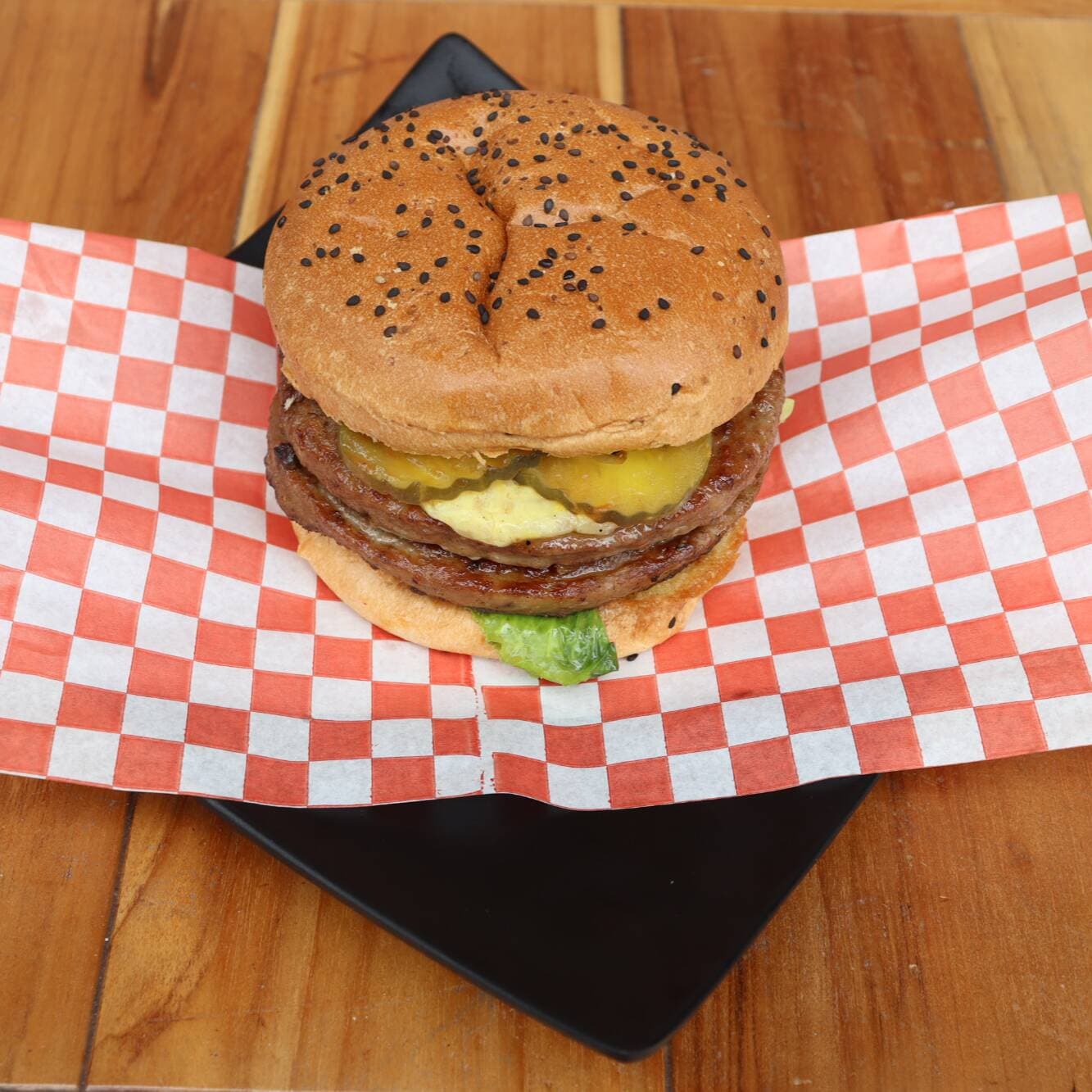 Hamburguesa Doble Carne con Queso