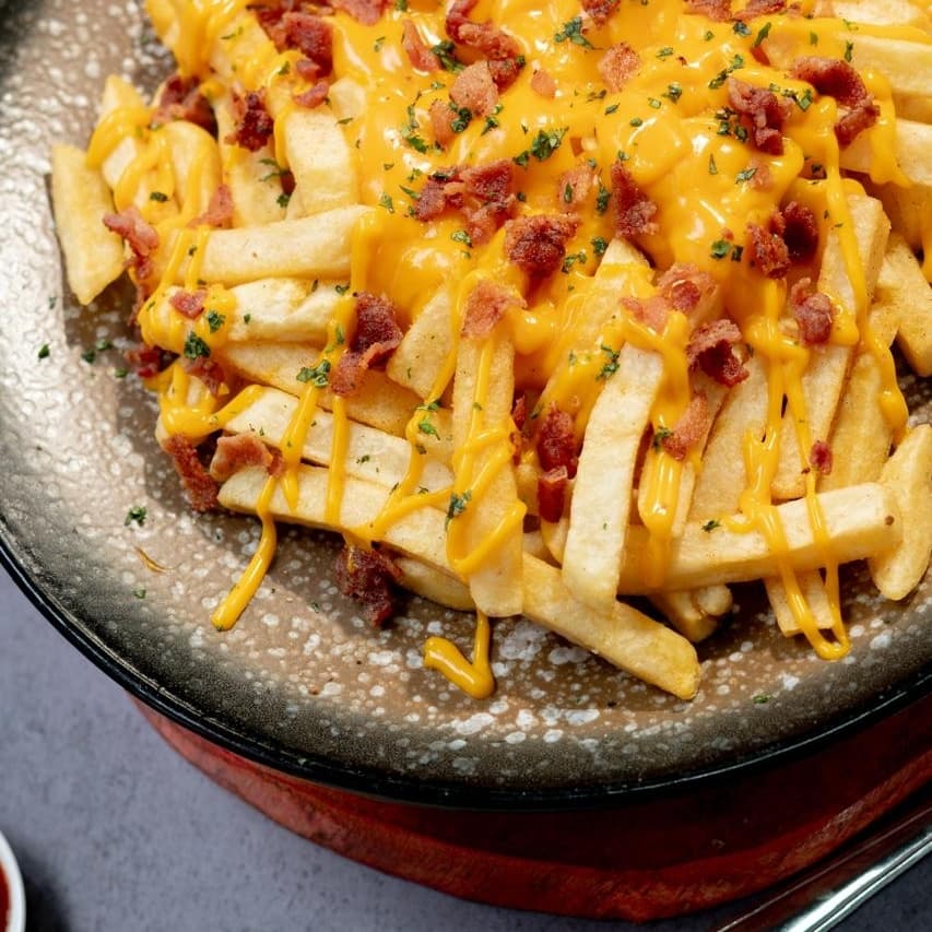 Bacon Cheese fries