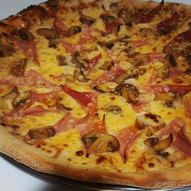 Jamón Champiñones