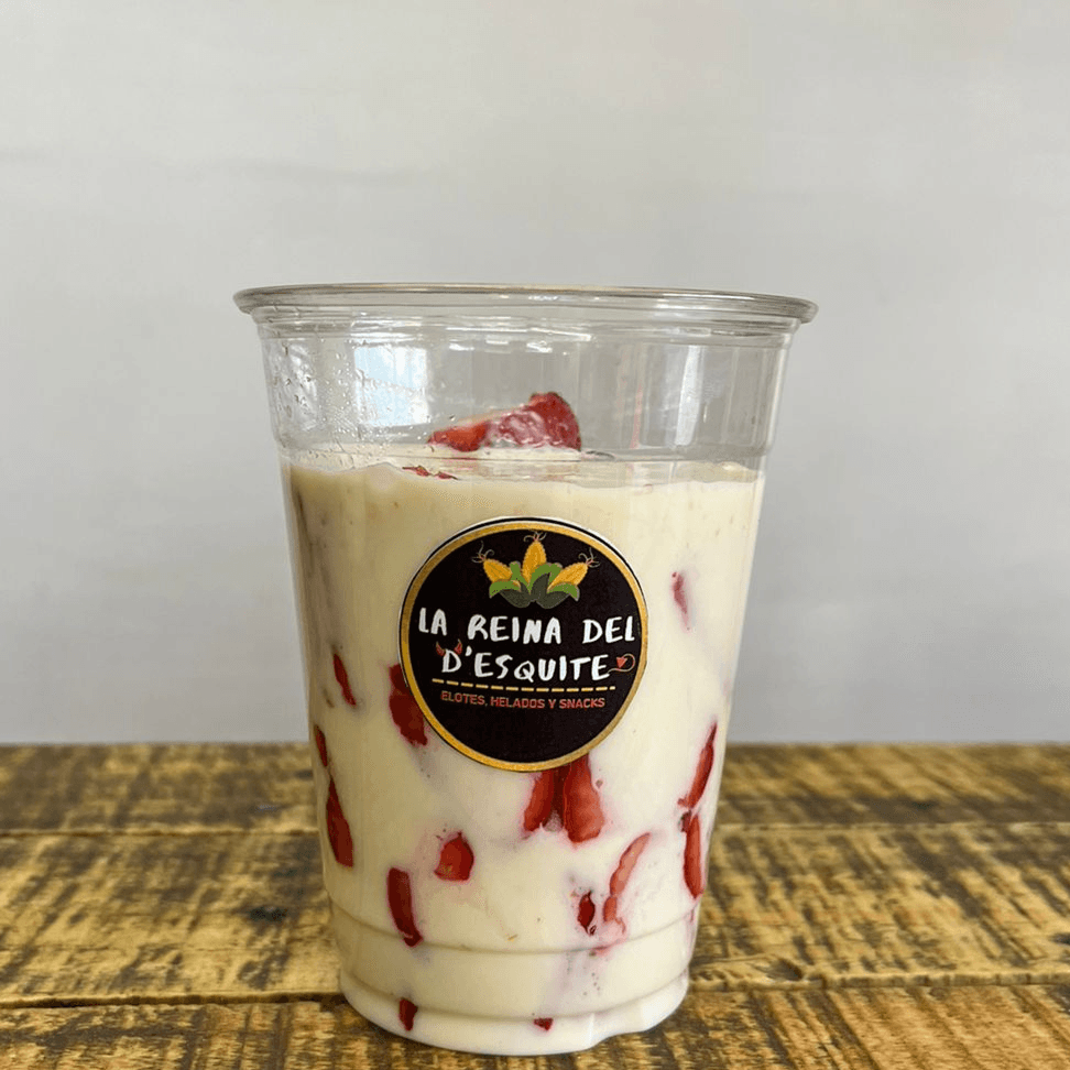 Fresas con Crema Sencillas