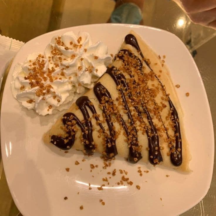 Nutella y nuez