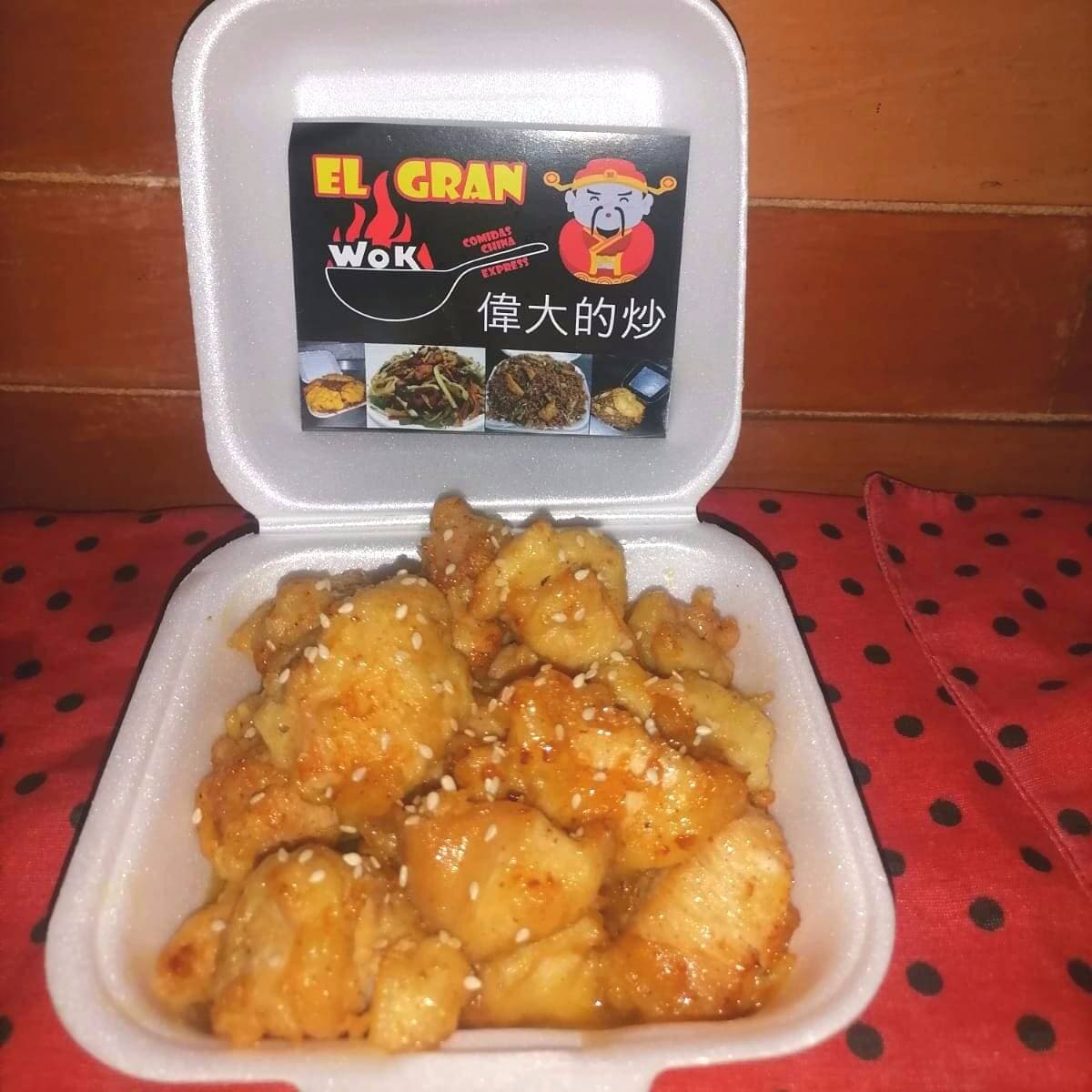 Porcion de Pollo Naranja