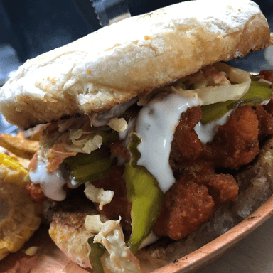 Spicy chicken sandwich