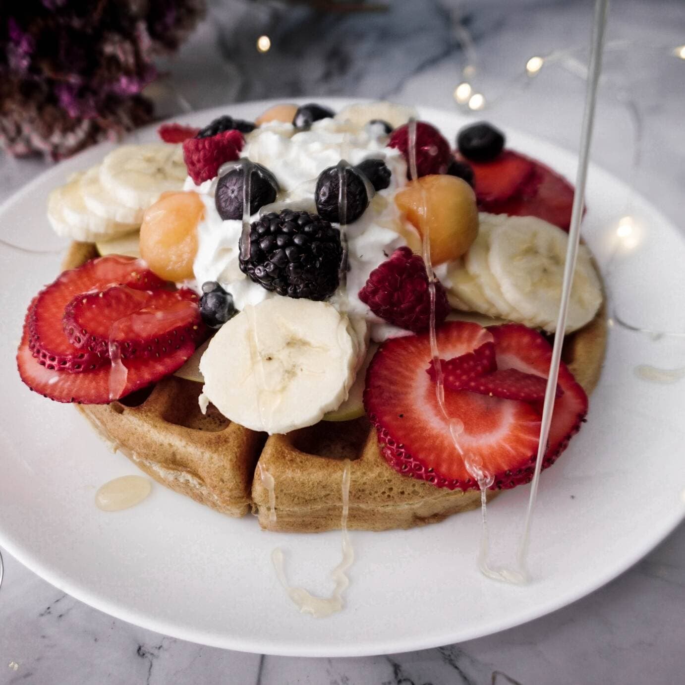 Waffle Frutos
