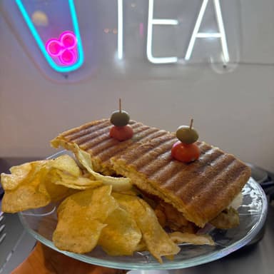 Paninis de Pollo con Papas