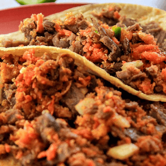TACO DE LONGANIZA