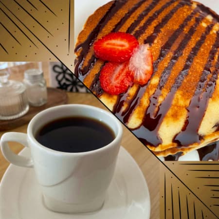 COMBO CAFE MAS HOTCAKE