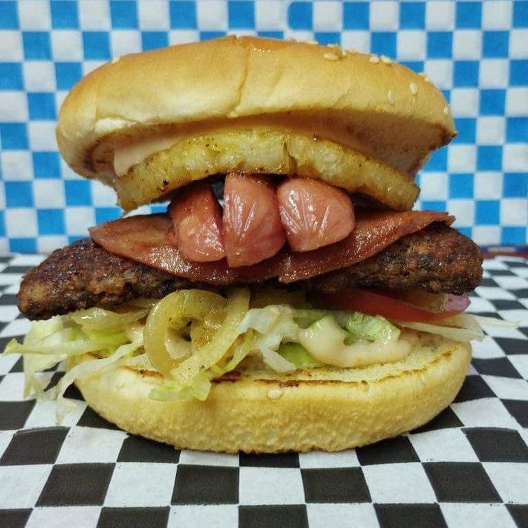 Hamburguesa Hawaiana