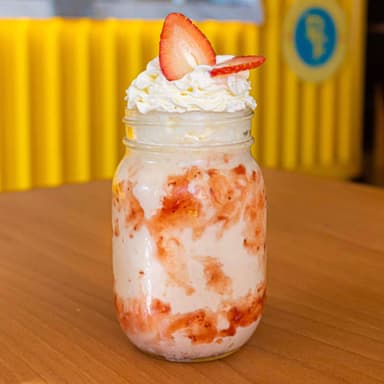 Malteada de Fresa