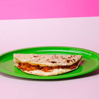Quesadilla de Chorizo con Papa