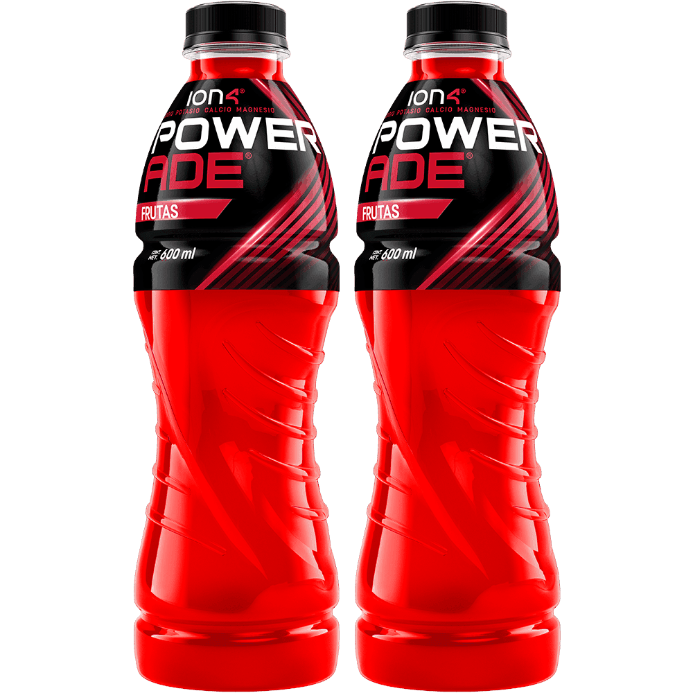 2 Powerade Frutas 600ml