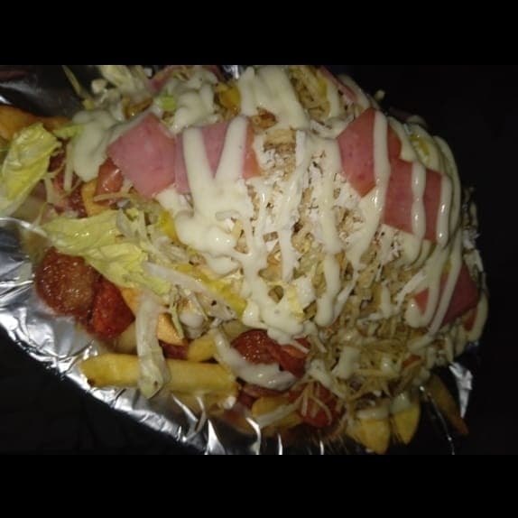 Salchipapa Valenciana