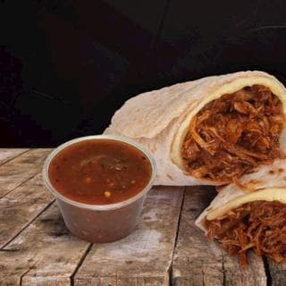 Burritos de Pollo en Salsa Morita