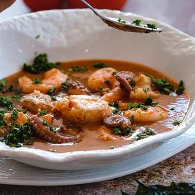 Sopa de Mariscos Grande (250 gr)