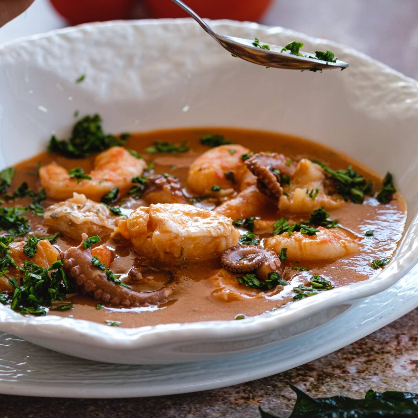 Sopa de Mariscos Grande (250 gr)