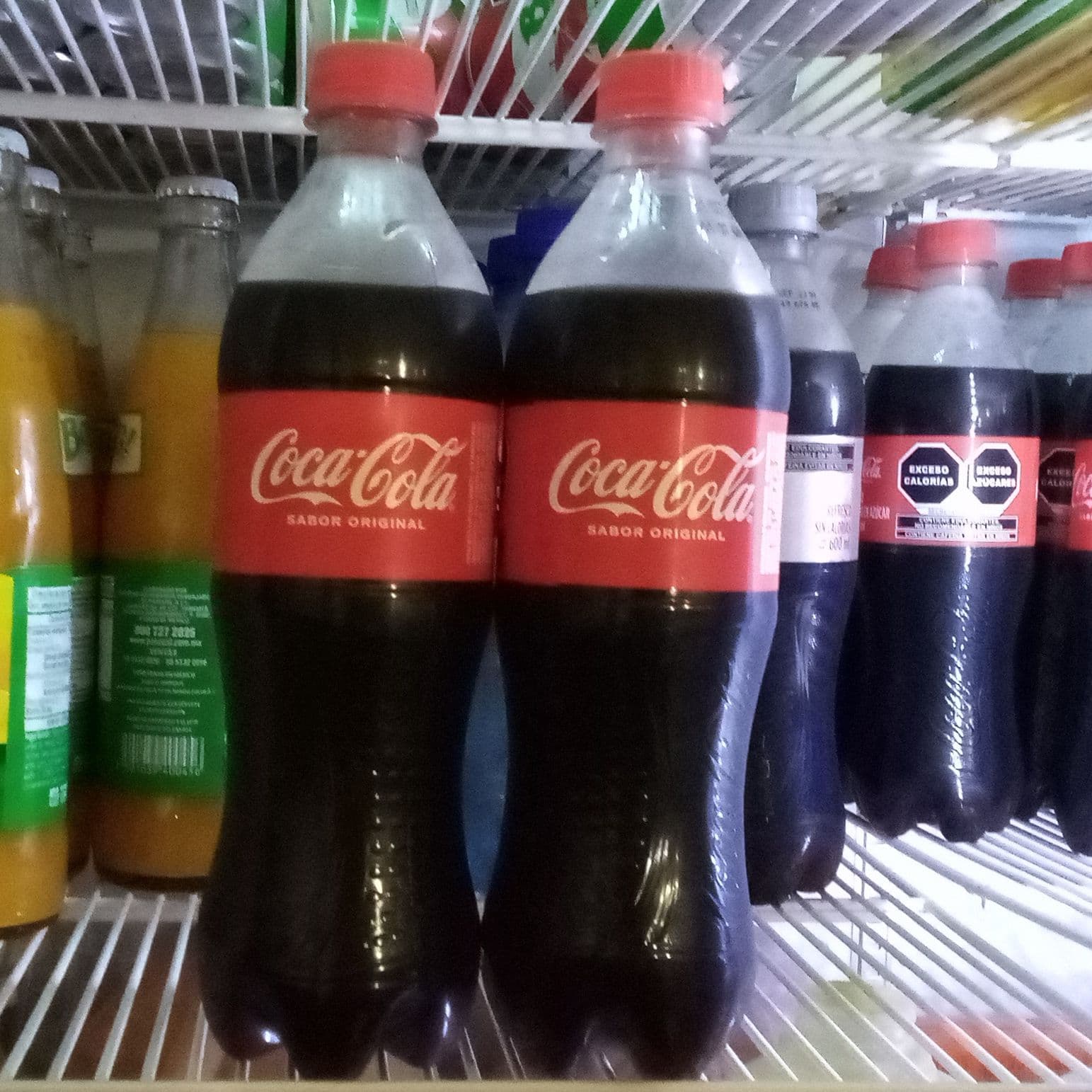 Refresco de 600 coca cola