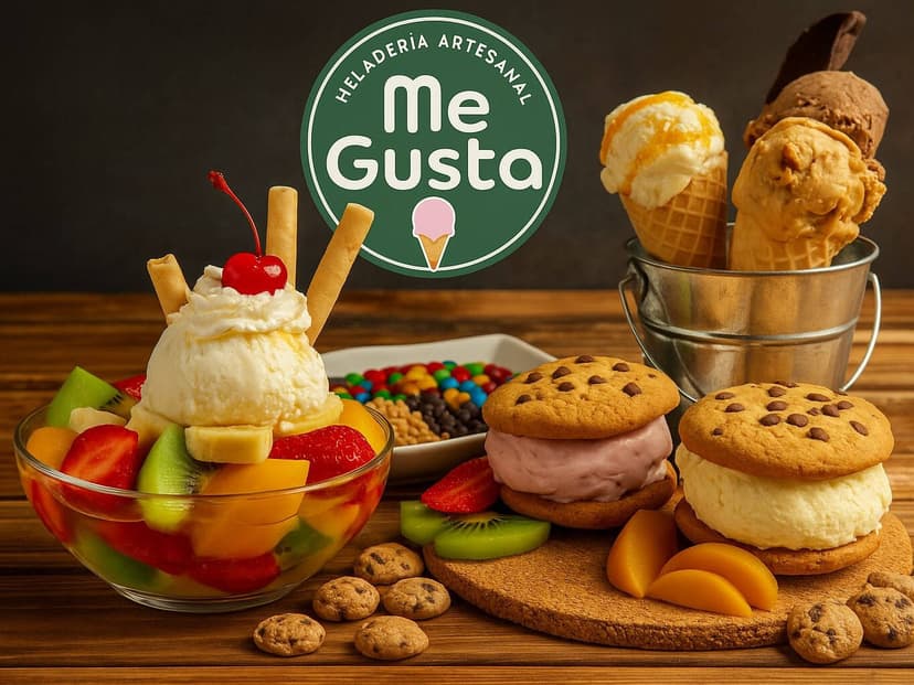 ME GUSTA HELADERÍA ARTESANAL Y DE YOGUR