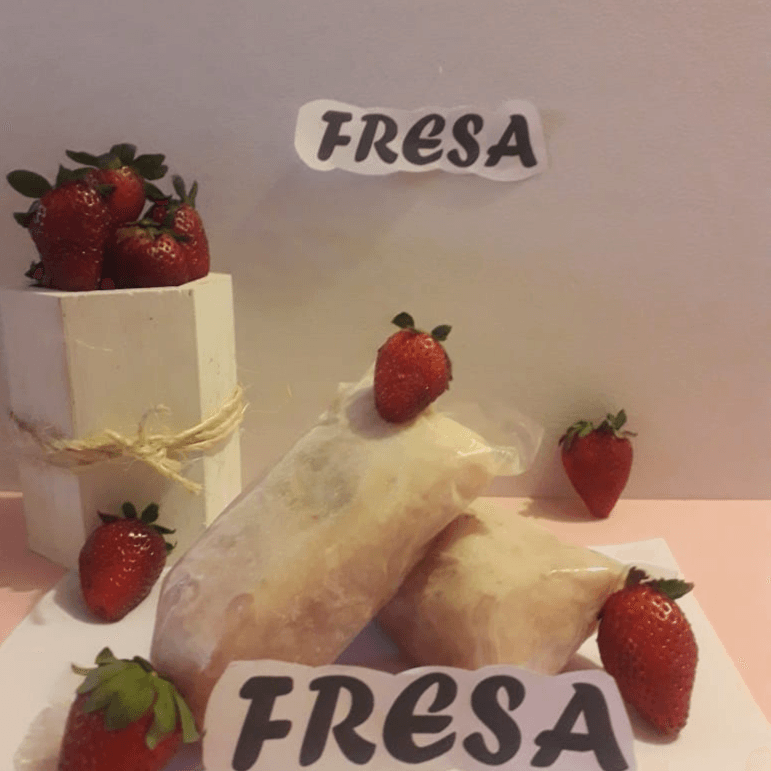 Bolis de Fresa