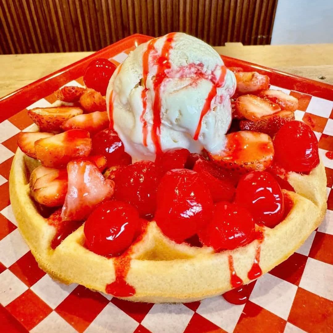 Waffle 🍒 Cerezo