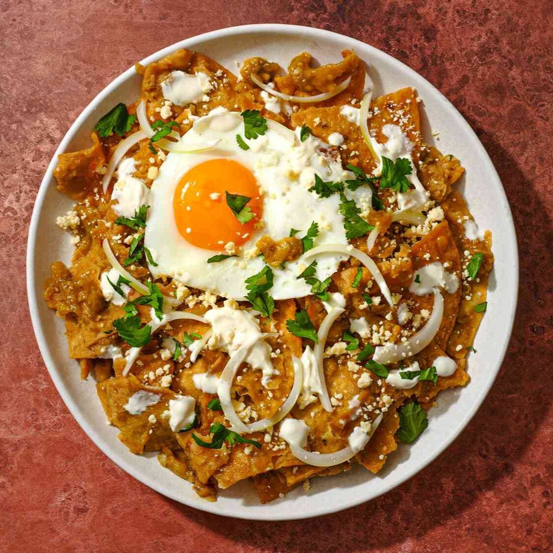 Chilaquiles "La Mita" (Media Orden)