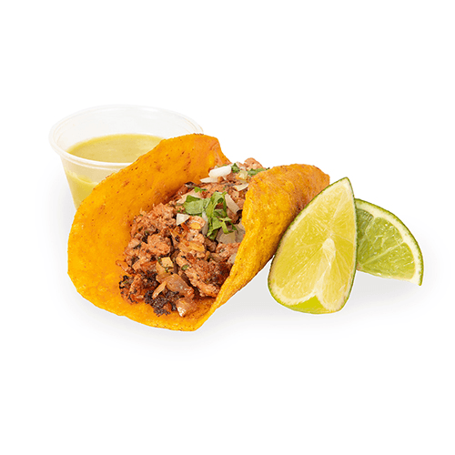 Taco de chorizo