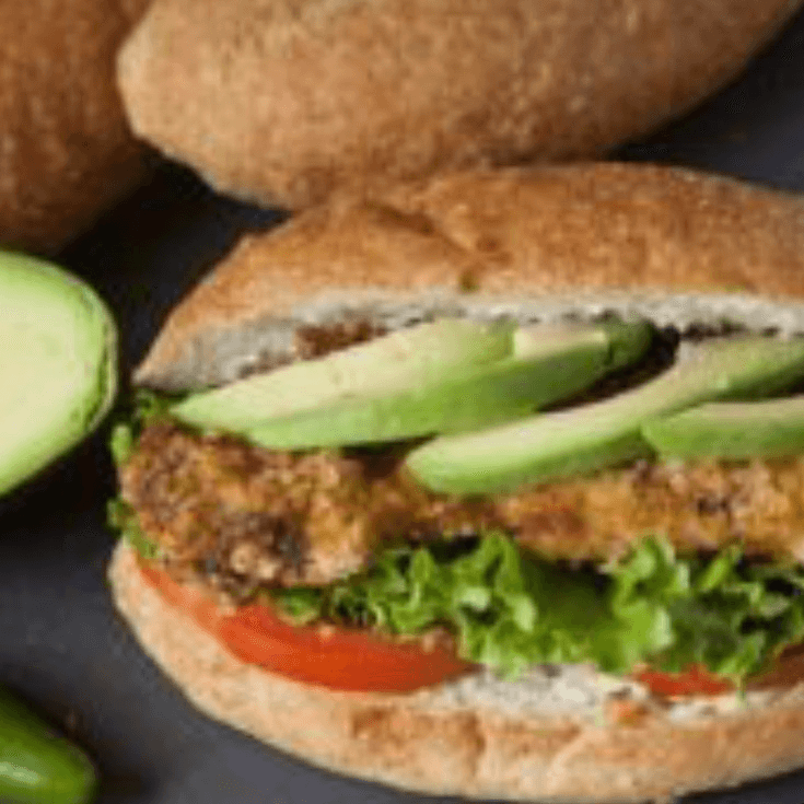Torta milanesa con queso