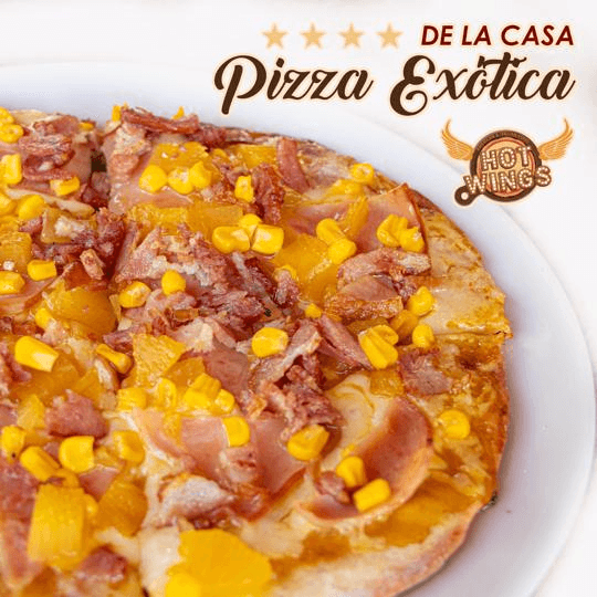 Pizza Exótica (20cms Personal)