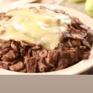 1/2 Chuleta con Queso