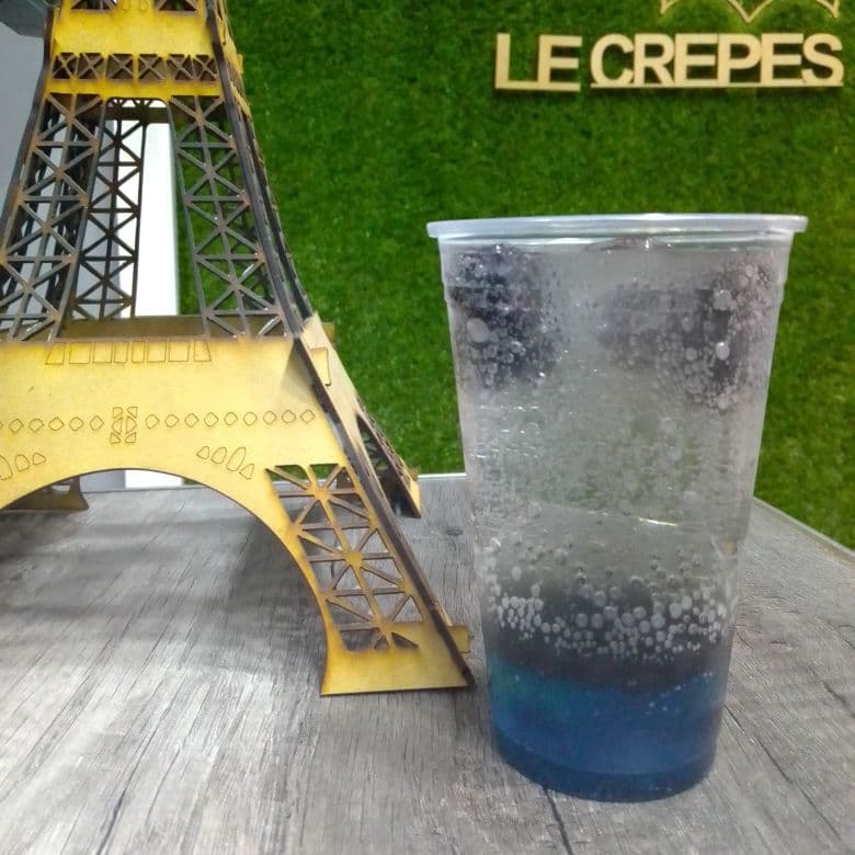 Soda Italiana de Mora Azul