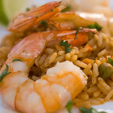 1 Orden de Arroz con Camarón
