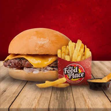 Combo Cheese Burguer + Papas