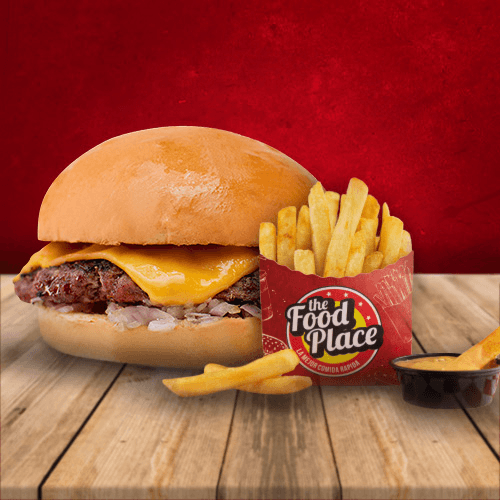 Combo Cheese Burguer + Papas
